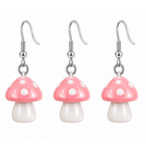 Pink Mushrooms