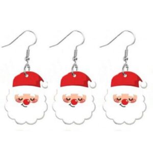 Santa Earrings