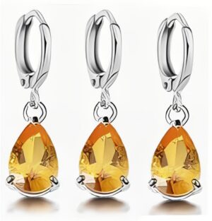 Topaz Drop Earring