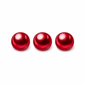 Red Pearl Studs